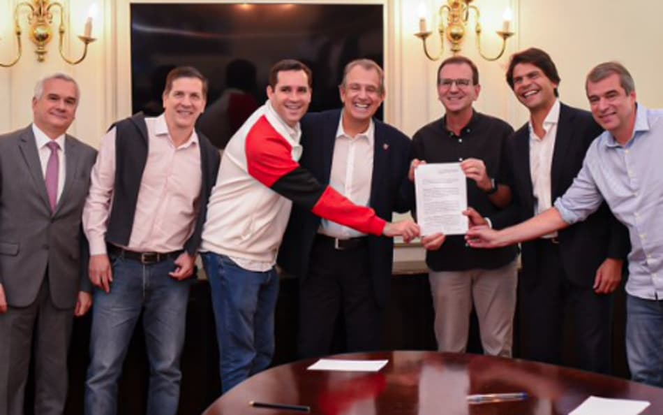 Bap e Eduardo Paes - Flamengo