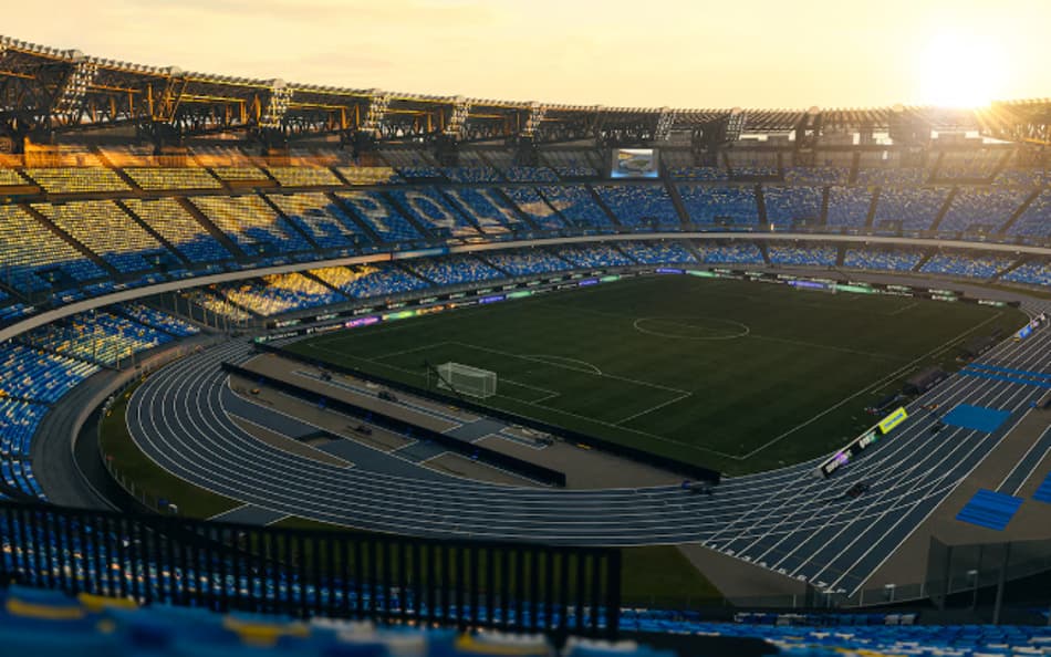 Estádio Diego Armando Maradona no EA FC 2026 (Foto: Divulgação)