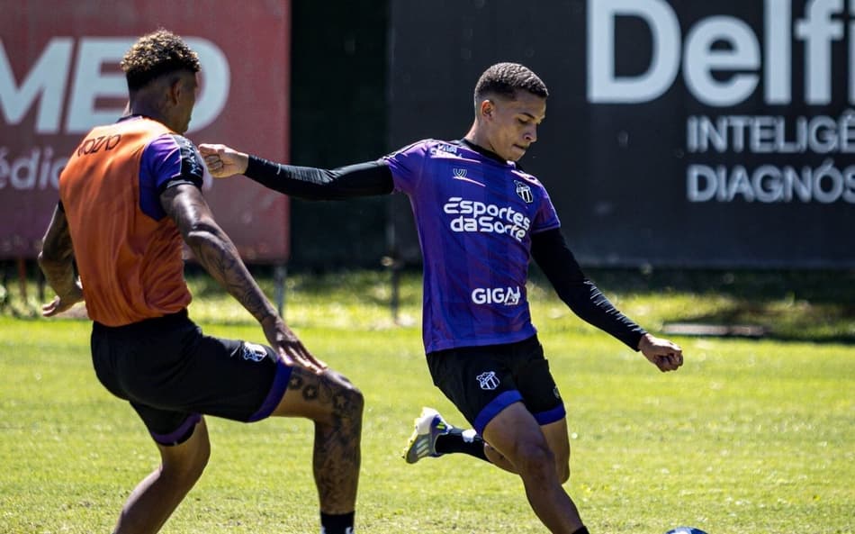 Treino do Ceará (Foto: Felipe Santos/Ceará SC)