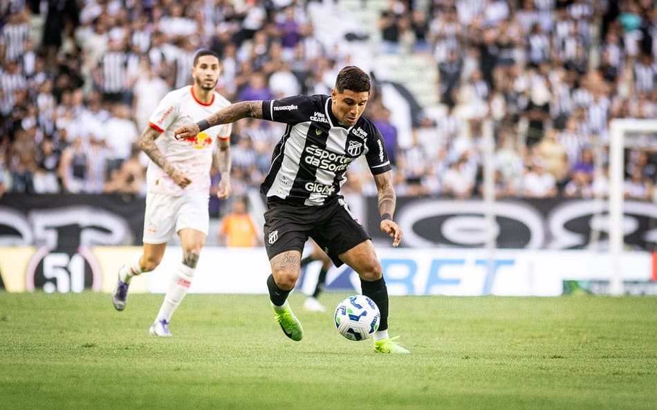 Partida entre Ceará e RB Bragantino, pelo Brasileirão (Foto: Gabriel Silva/Ceará SC)