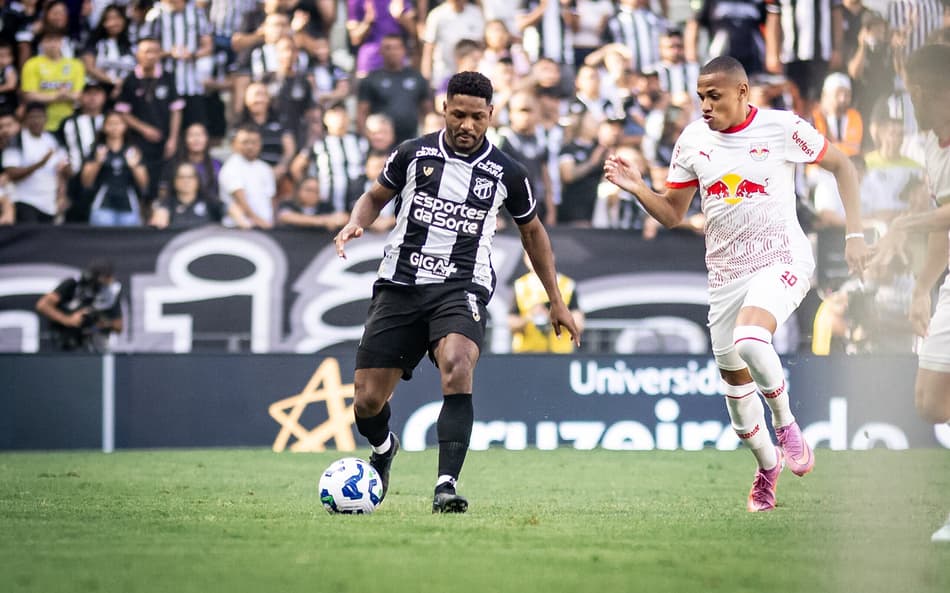 Partida entre Ceará e RB Bragantino, pelo Brasileirão (Foto: Gabriel Silva/Ceará SC)