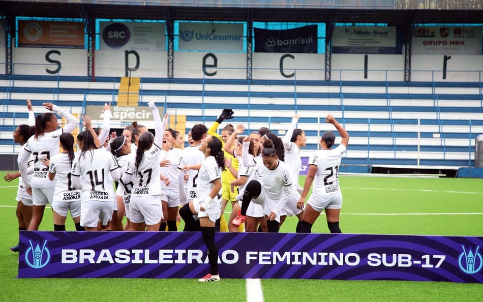 Corinthians é campeão do Brasileirão Feminino Sub-17