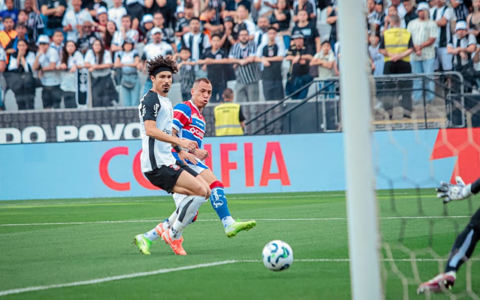 Partida entre Corinthians e Fortaleza, pelo Brasileirão (Foto: Mateus Lotif/Fortaleza EC)