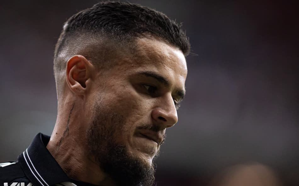 Coutinho durante a partida entre Vasco e Botafogo, no dia 12 de julho, pelo Brasileirão