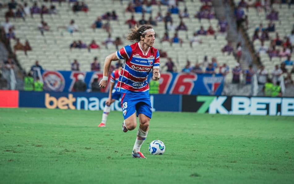 David Luiz rescindiu com o Fortaleza (Foto: Mateus Lotif/Fortaleza EC)