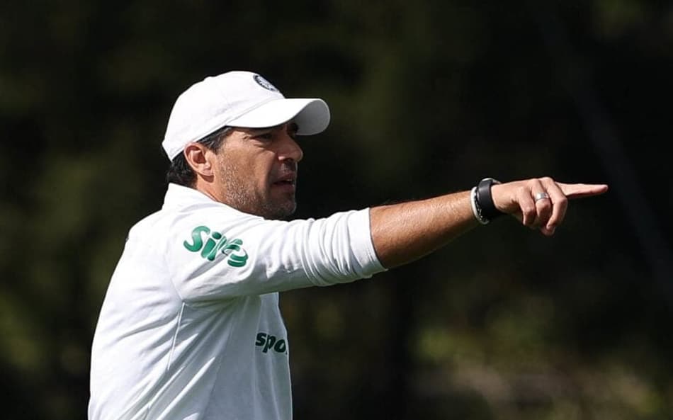 Abel Ferrira comanda o último treino do Palmeiras antes de enfrentar o Vitória, no Barradão. (Foto: Foto: Cesar Greco/Palmeiras)