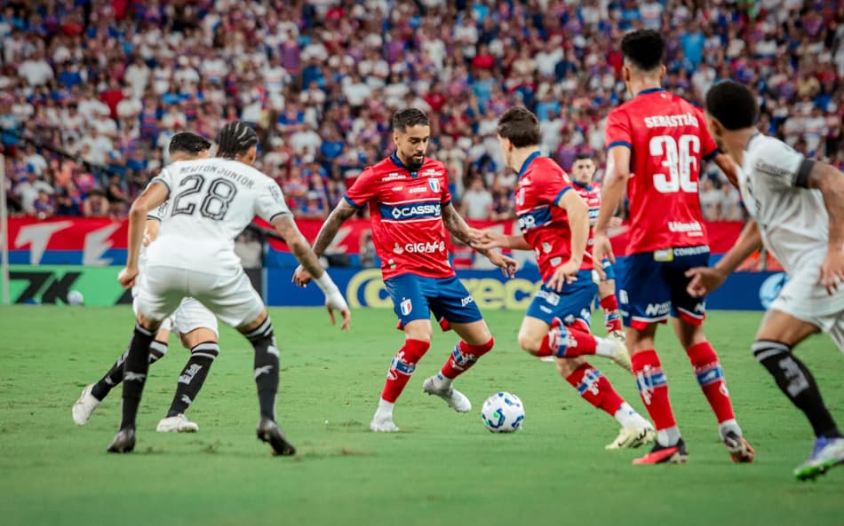 Partida entre Fortaleza e Botafogo, pelo Brasileirão (Foto: Mateus Lotif/Fortaleza EC)