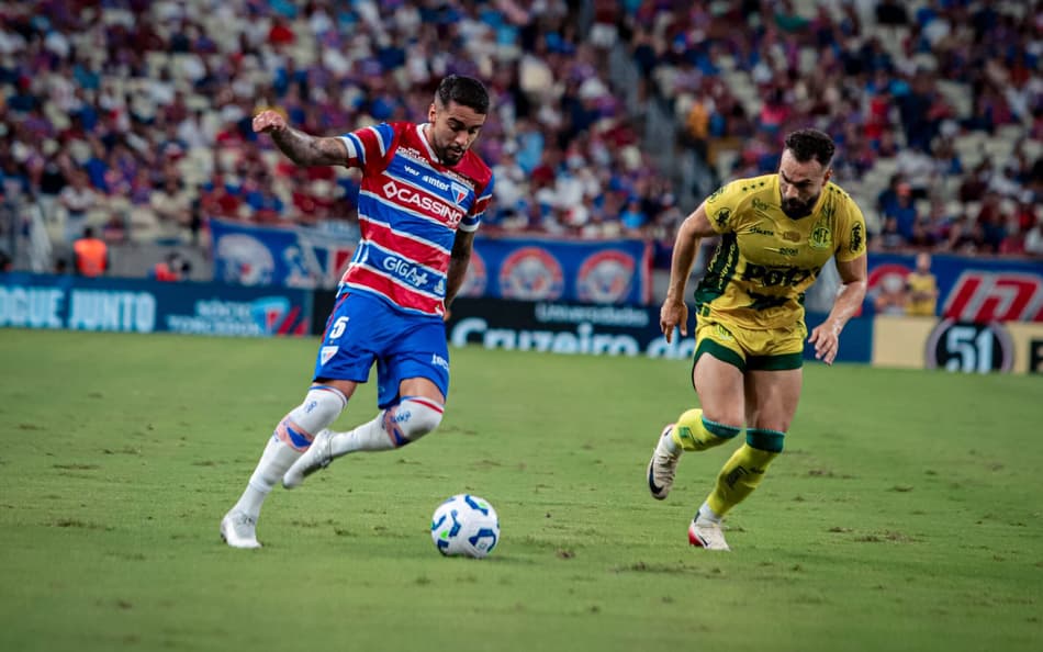 Partida entre Fortaleza e Mirassol, pelo Brasileirão (Foto: Mateus Lotif/Fortaleza EC)