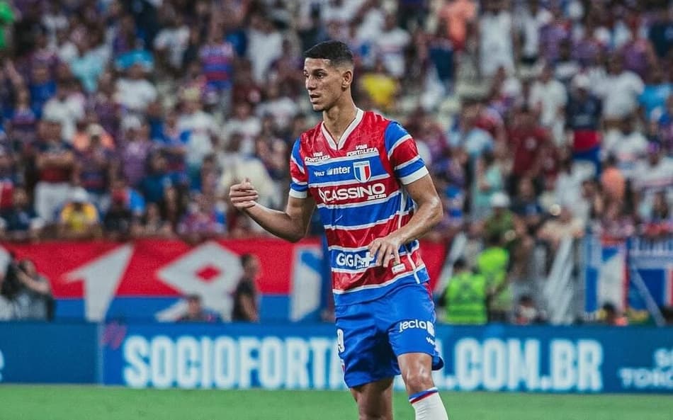 Gustavo Mancha foi vendido pelo Fortaleza (Foto: Mateus Lotif/Fortaleza EC)