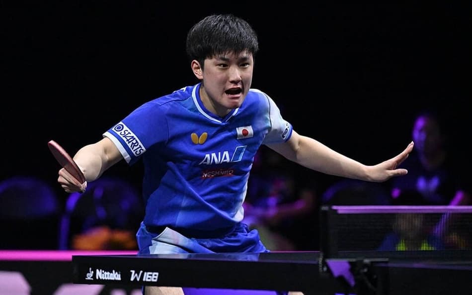 O japonês Tomokazu Harimoto venceu a etapa de Yokohama do WTT (Divulgação)