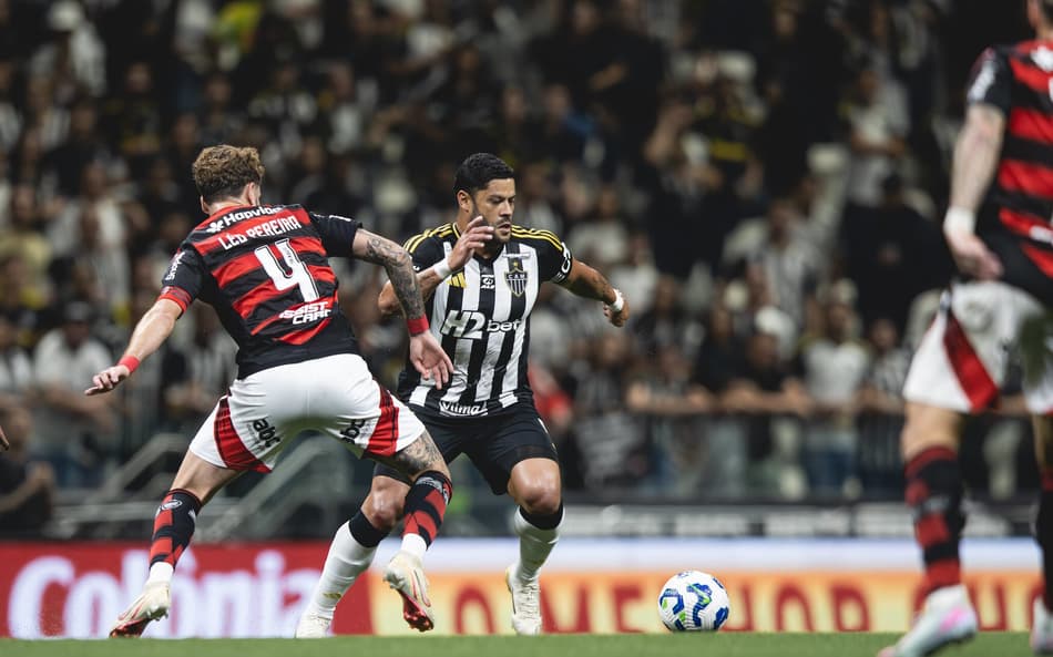 Hulk em ação durante Atlético-MG e Flamengo pelas oitavas de final da Copa do Brasil (Foto: Foto: Pedro Souza / Atlético)