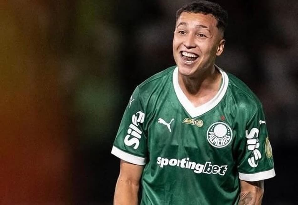 Allan e Thalys, jogadores do Palmeiras