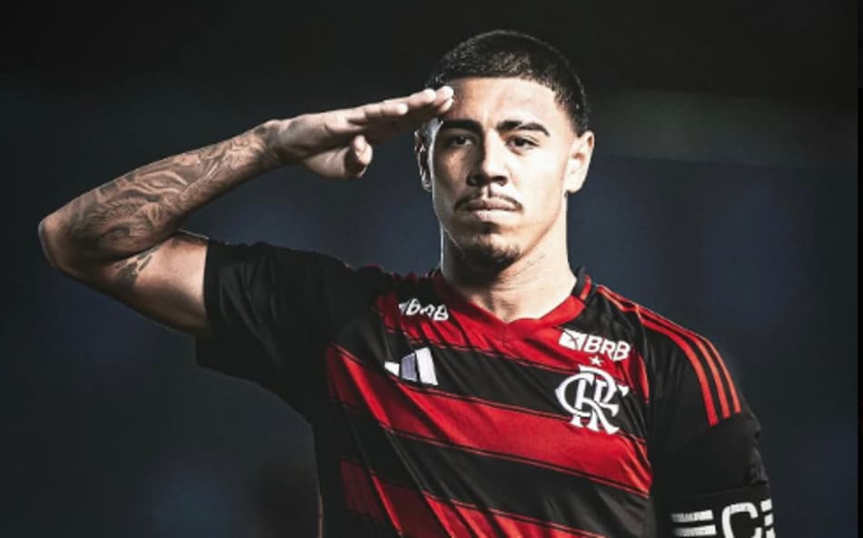 Iago, capitão do Flamengo sub-20