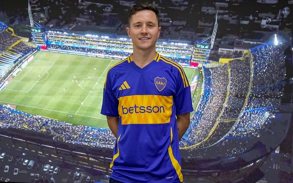 Ídolo do Athletic Bilbao, Ander Herrera em chegada no Boca Juniors
