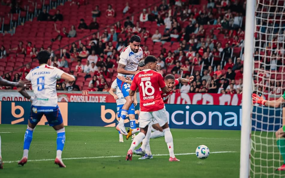Partida entre Internacional e Fortaleza, pelo Brasileirão (Foto: Matheus Amorim/Fortaleza EC)