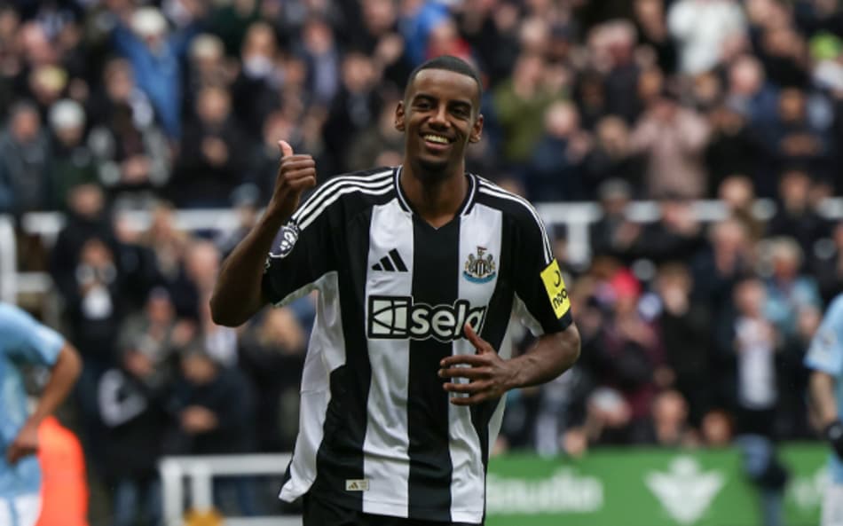 Isak foi o vice-artilheiro da Premier League 2024/25.