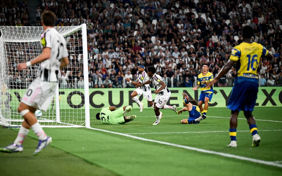 Juventus na vitória em cima do Parma, pelo Campeonato Italiano (Foto: Reprodução/Juventus)
