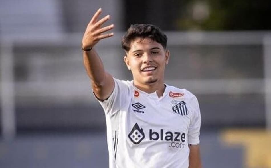 Luca Meirelles joia base Santos