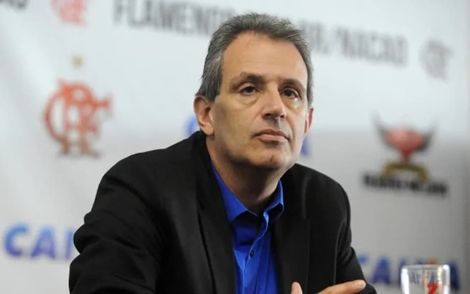 Luiz Eduardo Baptista, o BAP, presidente do Flamengo