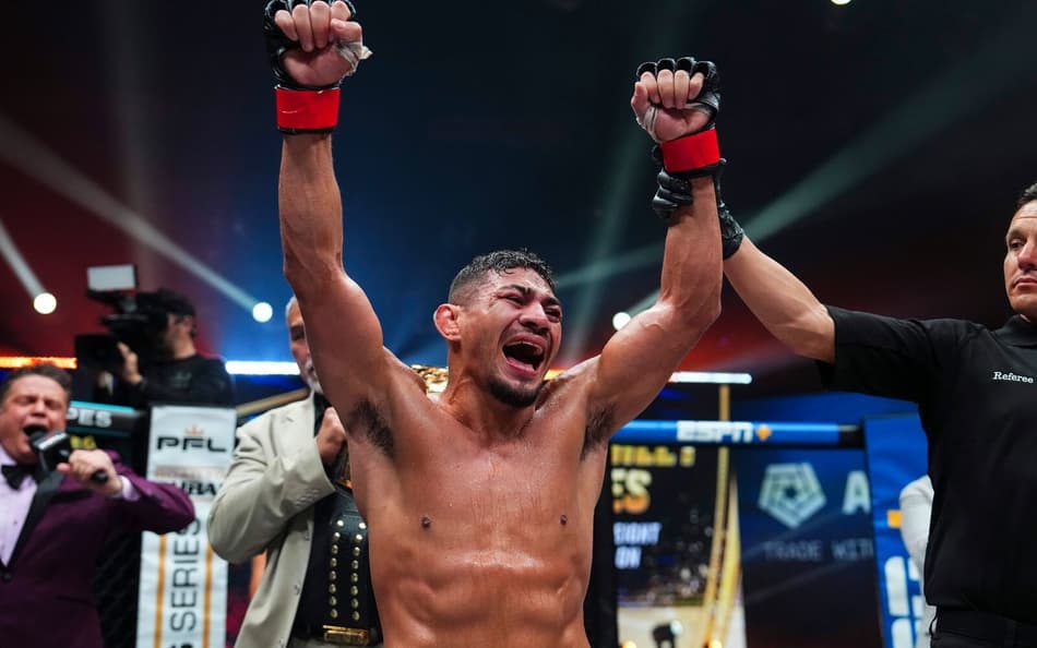 Marcirley Alves, campeão da PFL (Foto: PFL MMA)