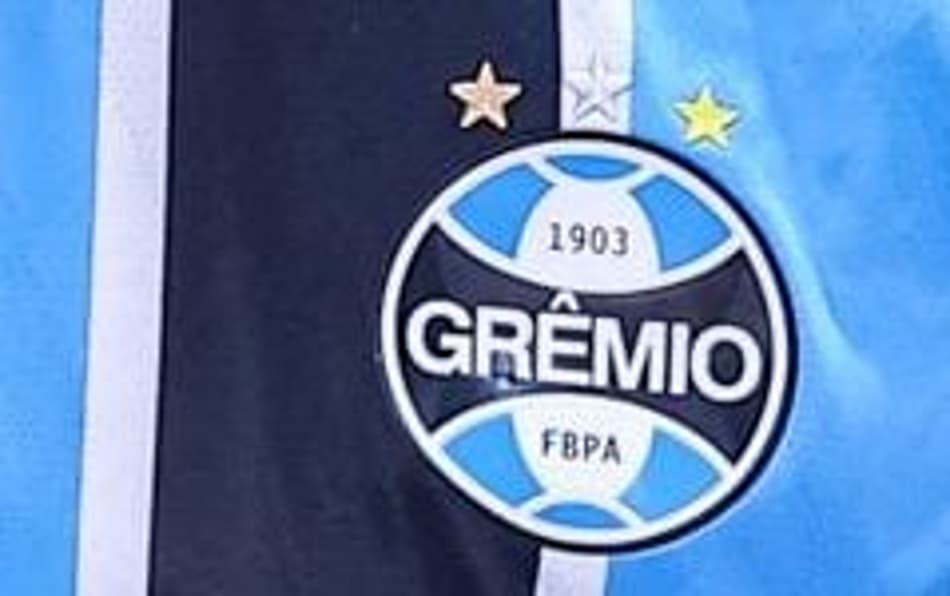 Marcos Rocha em sua apresentação no Grêmio. (Foto: Lucas Uebel/Grêmio FBPA)
