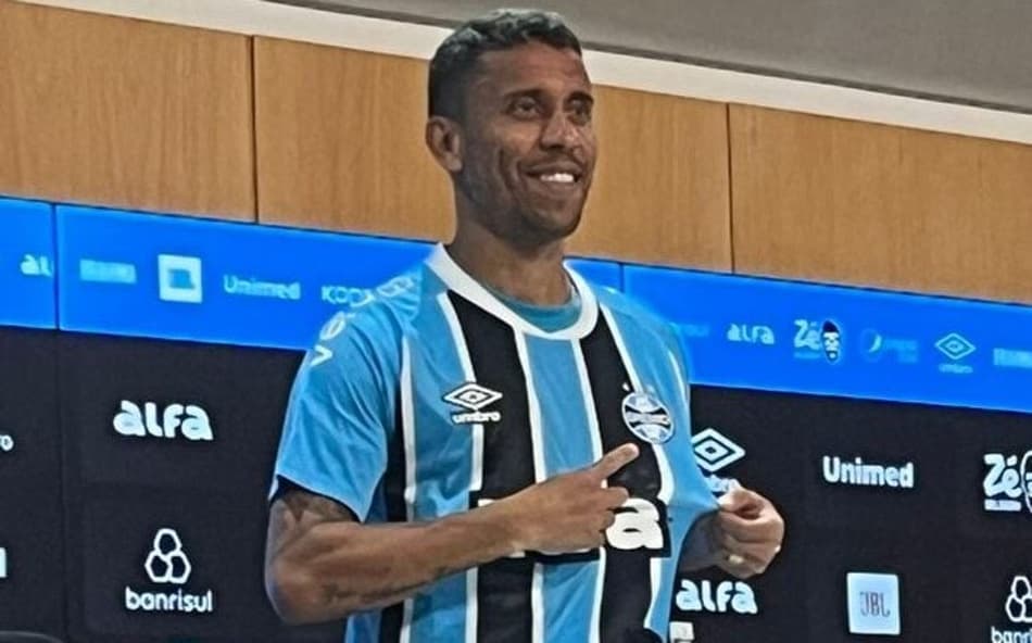 Marcos Rocha no Grêmio. (Foto: Nícolas Wagner/Grêmio FBPA)