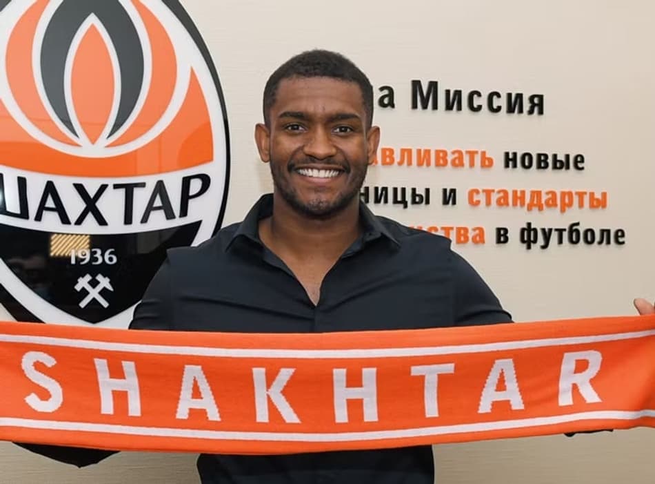Marlon Santos em apresentação no Shakhtar Donetsk (Créditos: Divulgação/Shakhtar)