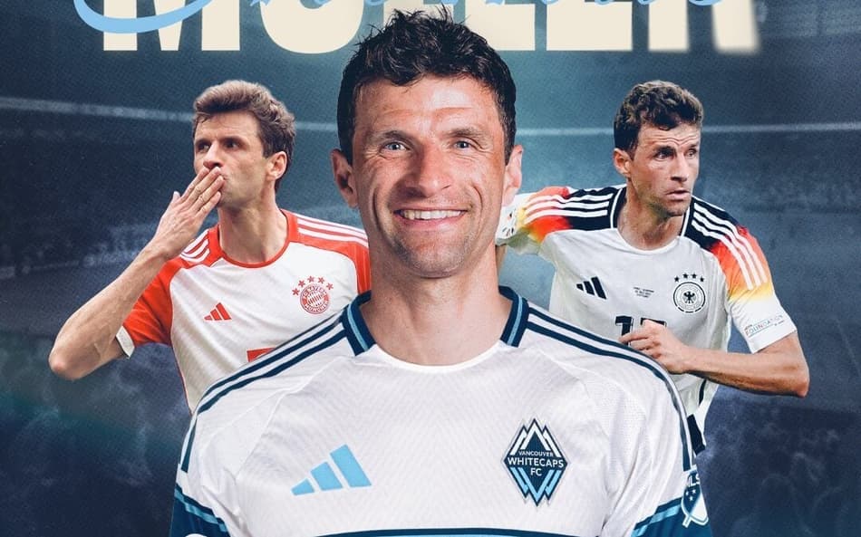 Thomas Müller foi anunciado pelo Vancouver Whitecaps, da MLS (Foto: Divulgação)