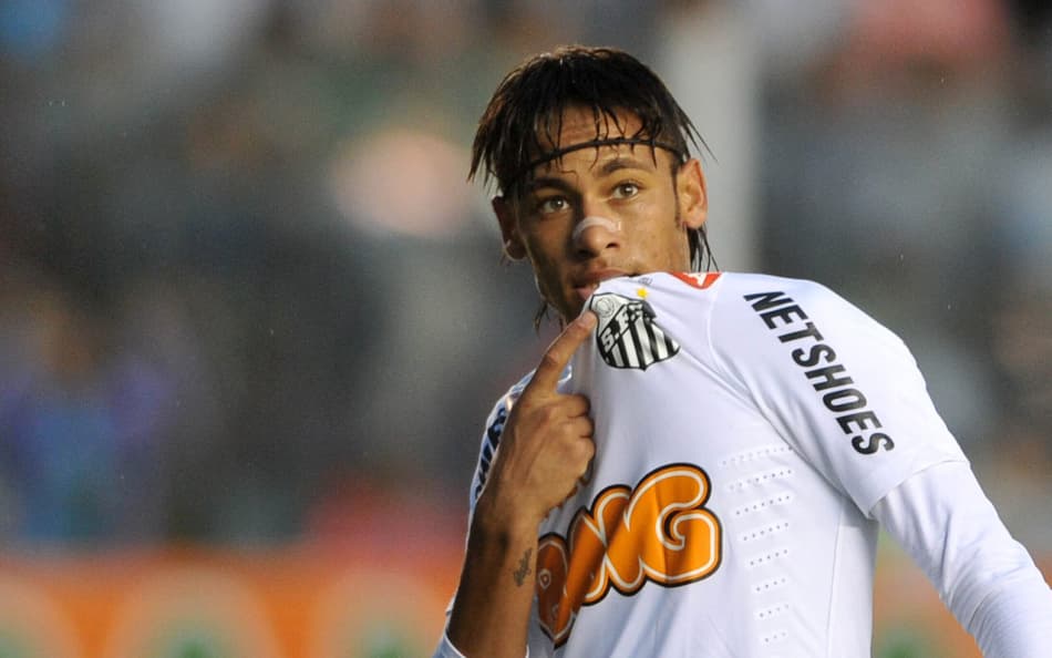 Neymar - Santos x Grêmio - 8ª Brasileirão 2012