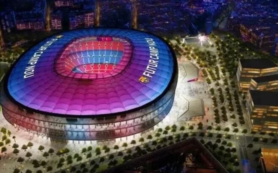 Projeto do novo Camp Nou, estádio do Barcelona (Foto: Divulgação)