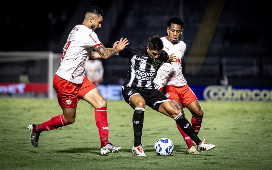 Ceará tenta vencer RB Bragantino pela primeira vez na Série A