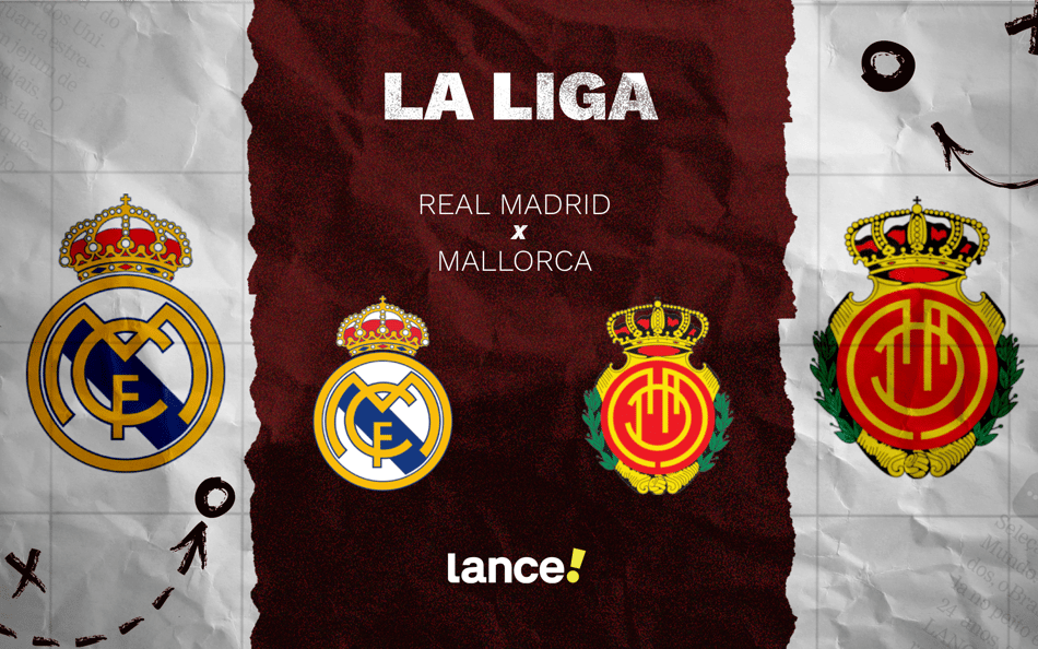 Real Madrid x Mallorca pela La Liga