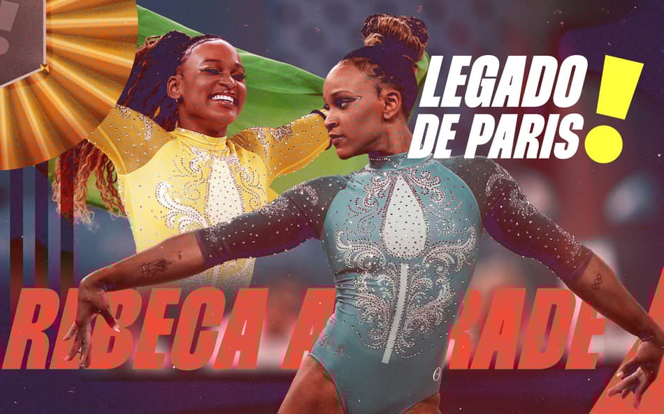 Legado de Paris: Rebeca Andrade quer ser referência para além dos resultados