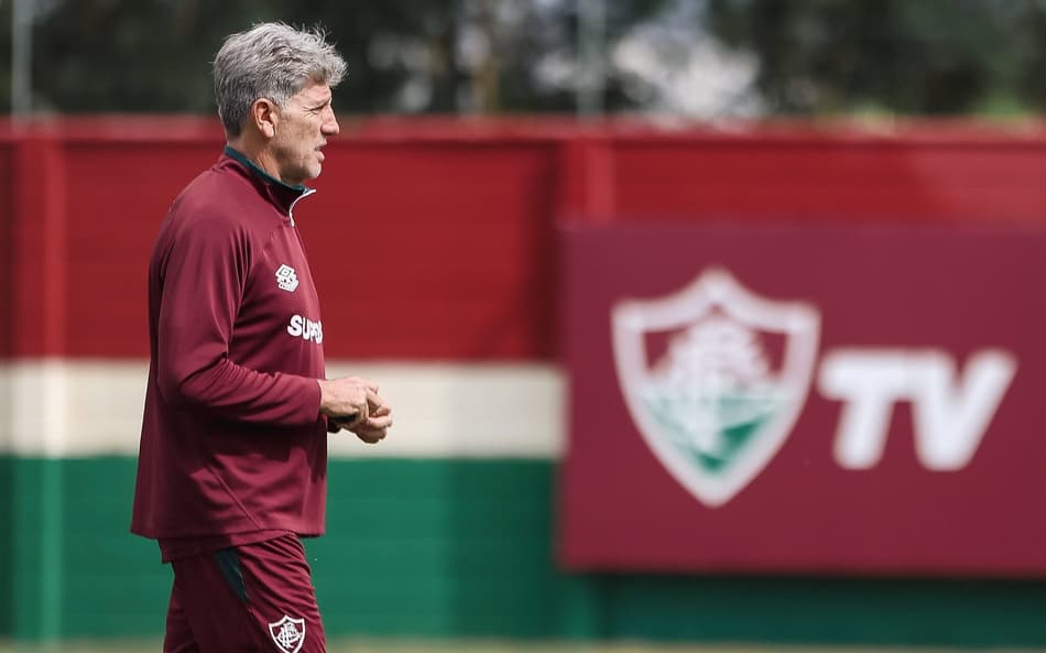 Renato Gaúcho treino Fluminense