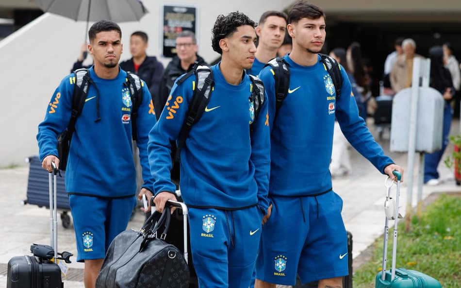 Riquelme Felipe Isaque Seleção sub-20 Fluminense