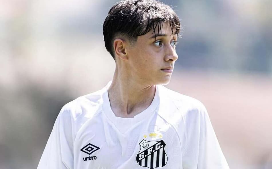Ignacio chegou ao Santos em 2023 (Foto: Reprodução)