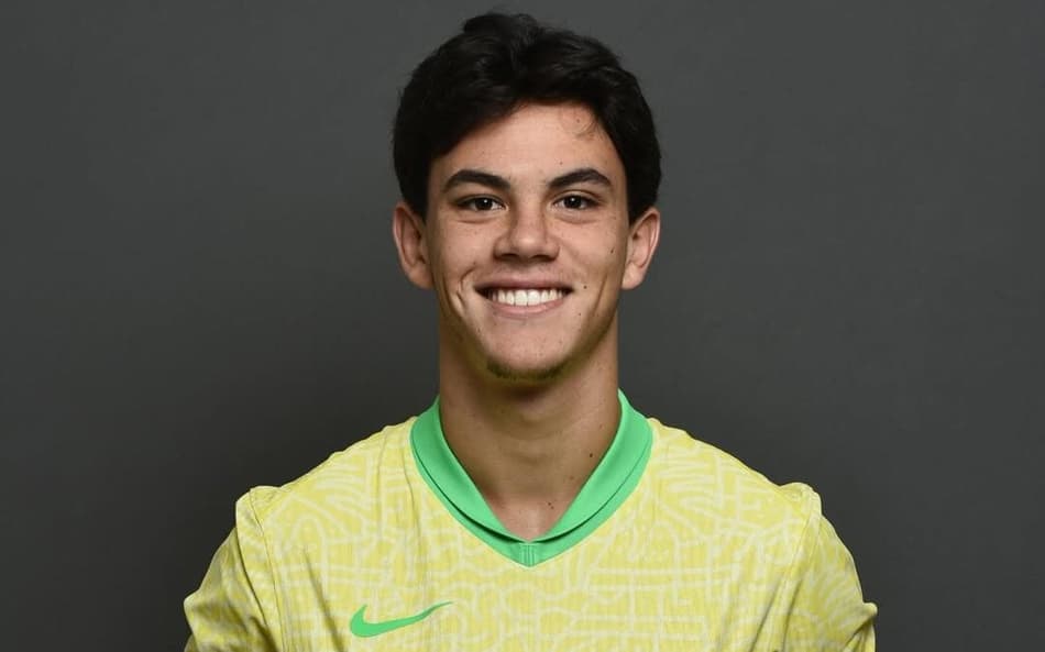 JP Chermont é convocado para a Seleção Brasileira Sub-20 para amistosos contra o Paraguai. (Foto: Divulgação/ Instagram)