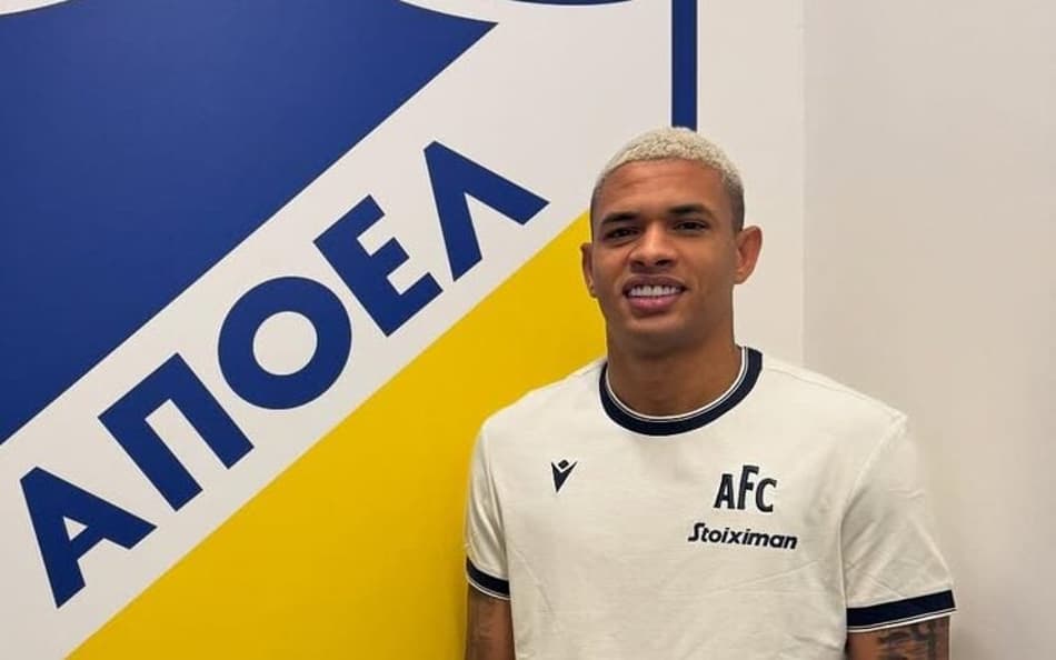 Diego Rosa já se apresentou ao Apoel, do Chipre (Foto: redes sociais)