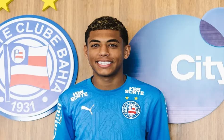 Kauê Furquim é o mais novo jogador do Bahia (Foto: divulgação / EC Bahia)
