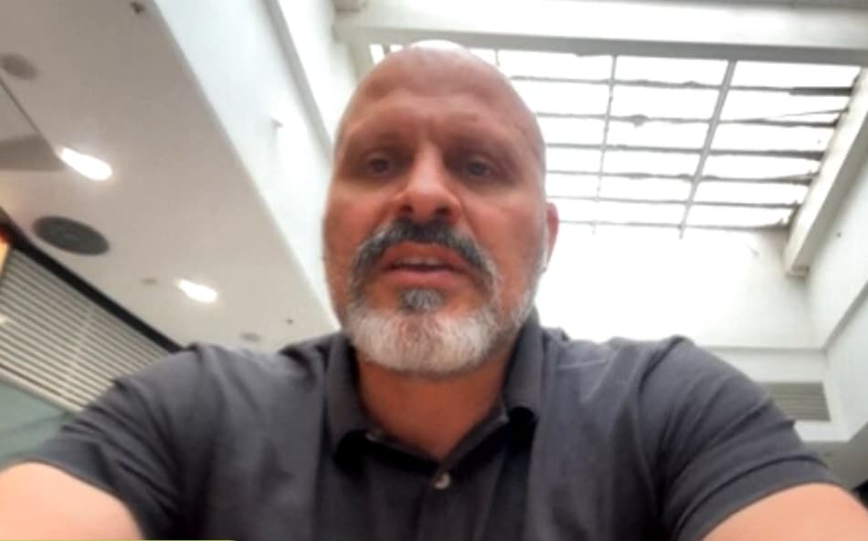 Flávio Tanajura em entrevista exclusiva ao Lance! (Foto: reprodução)