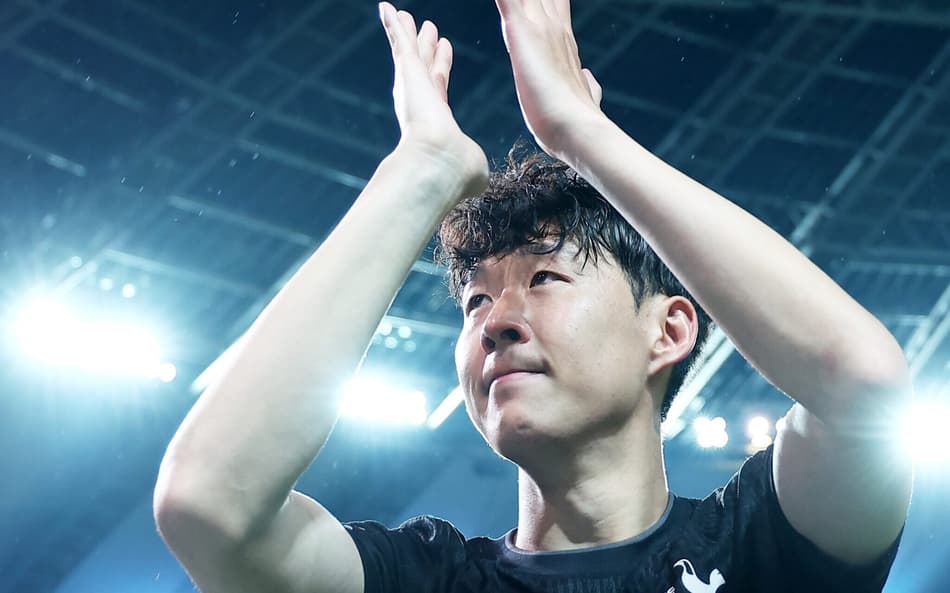 Son se despediu do Totenham neste domingo (Foto: Reprodução/Tottenham)