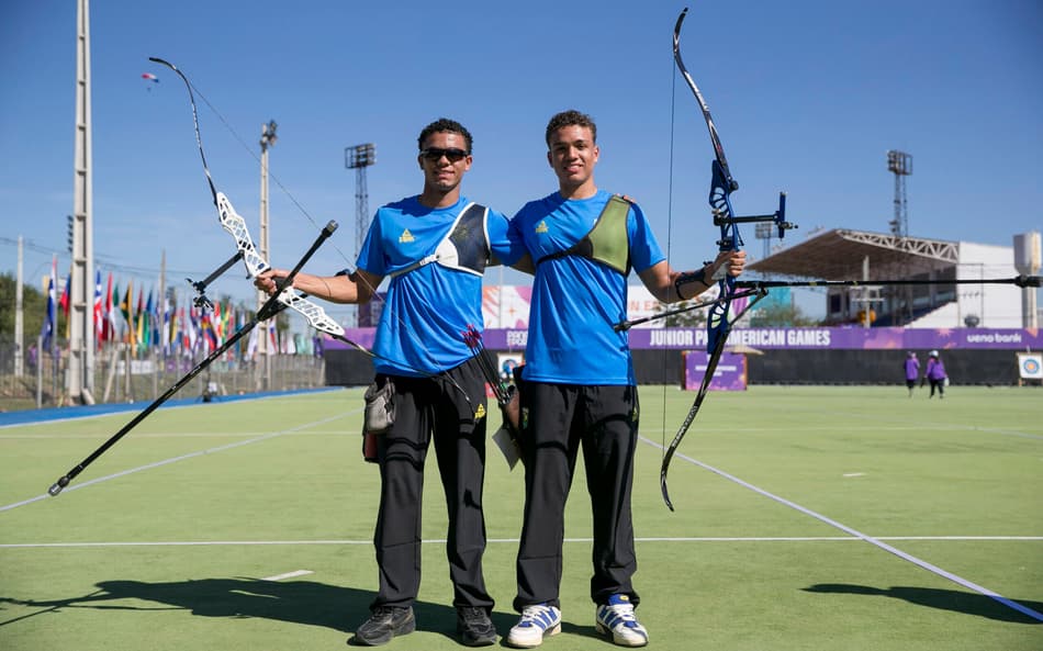 Leonardo Oliveira e Miguel Pereira foram campeões do Pan Júnior