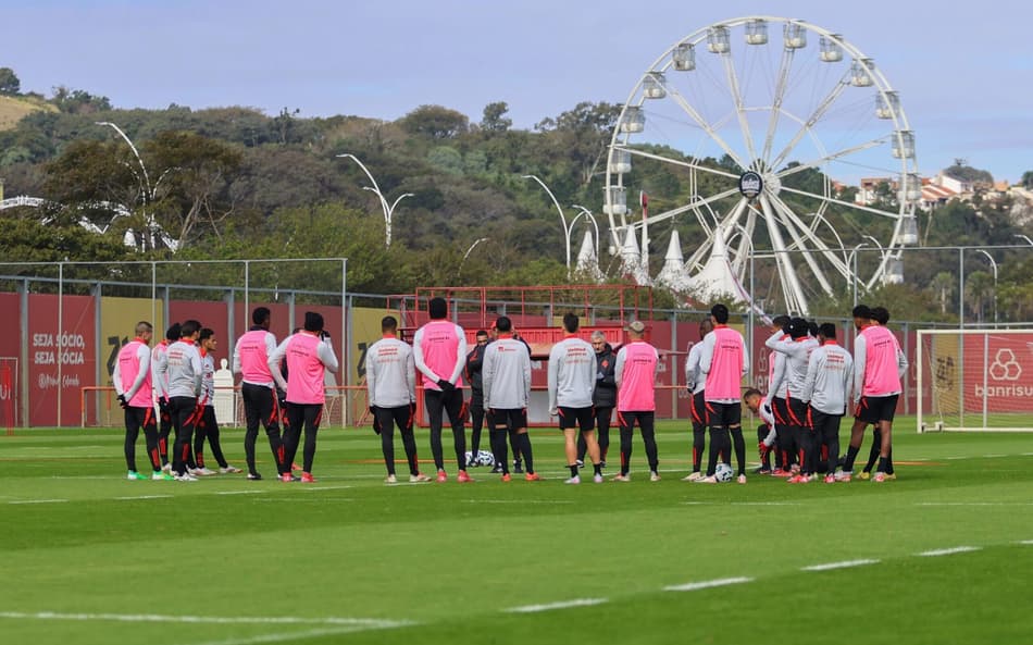 Treino do Internacional no CT Parque Gigante