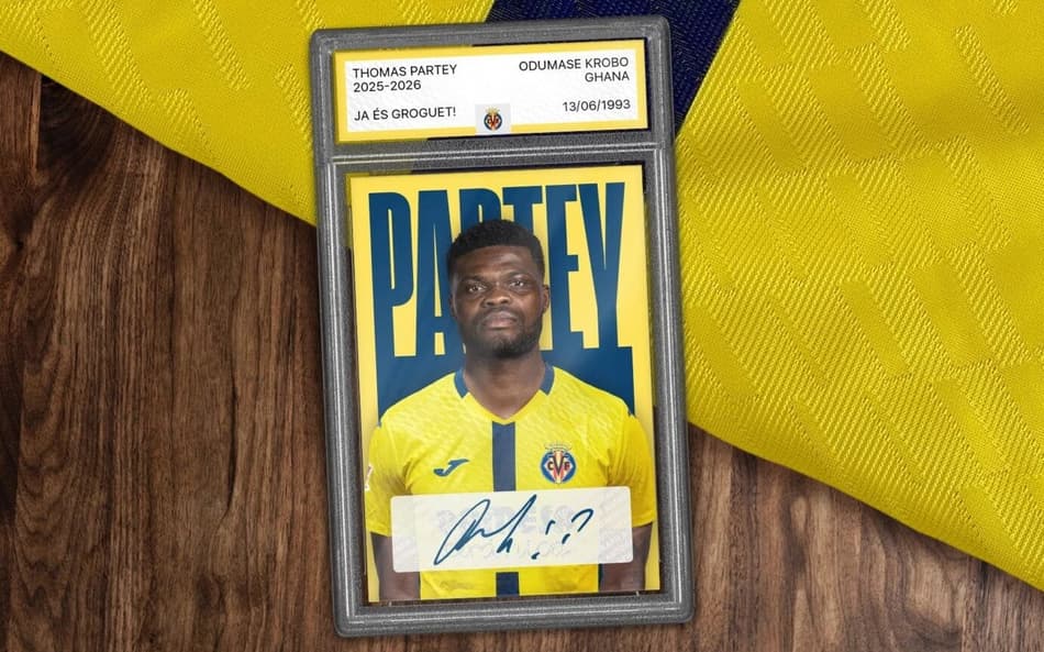 Thomas Partey foi anunciado como reforço do Villarreal para a temporada