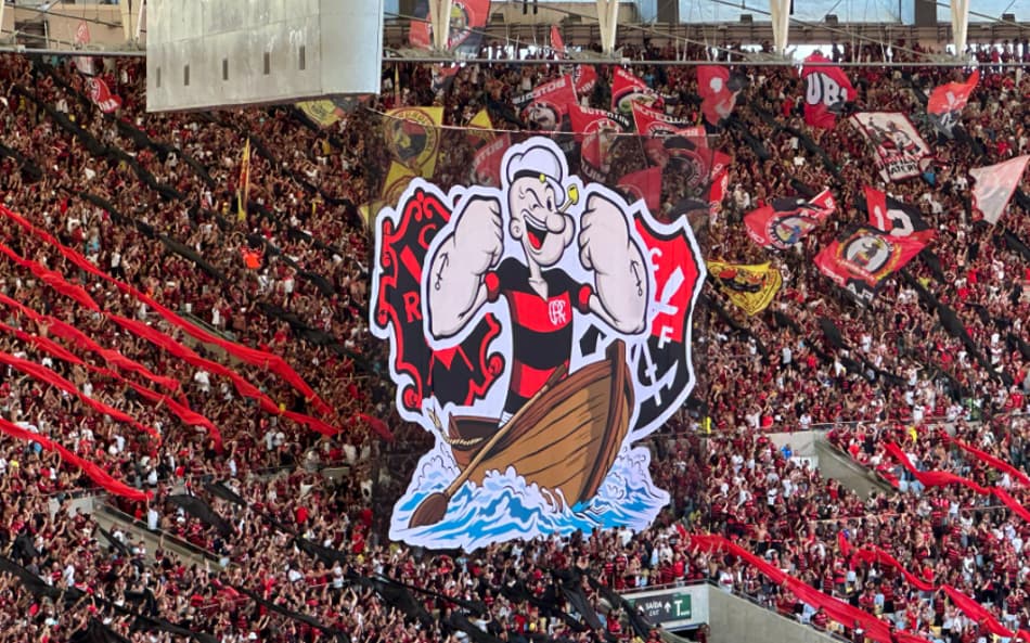 Torcida do Flamengo no Maracanã (Foto: Lucas Bayer/Lance!)