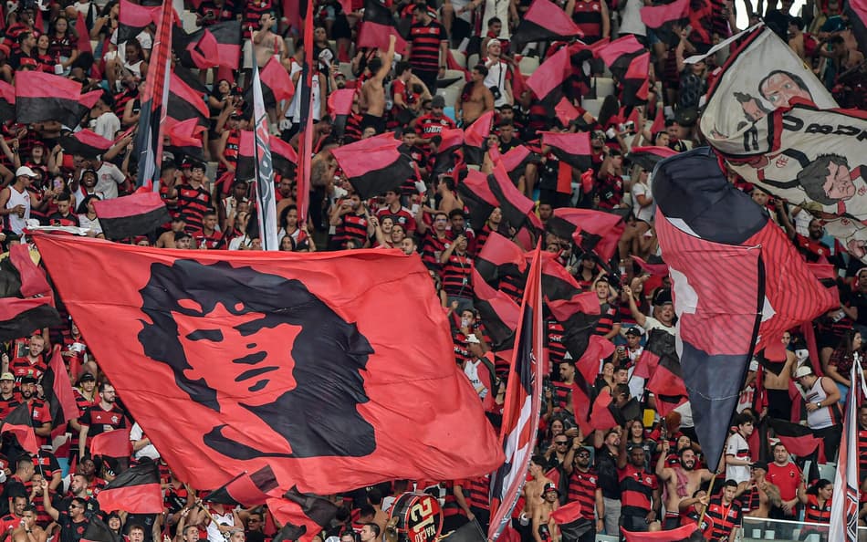 Torcida durante Flamengo x Atlético-MG