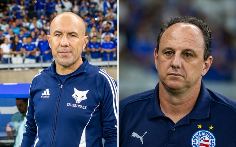 Rogério Ceni e Leonardo Jardim (Fotos: Fernando Moreno/AGIF)