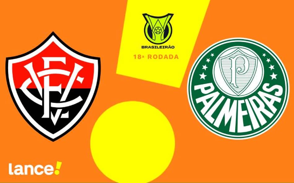 Vitória e Palmeiras se encaram no Barradão (Foto: arte / Lance!)