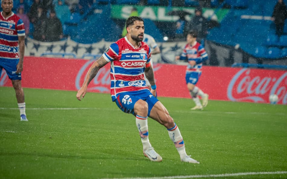 Partida entre Vélez Sarsfield e Fortaleza, pela Copa Libertadores (Foto: Mateus Lotif/Fortaleza EC)