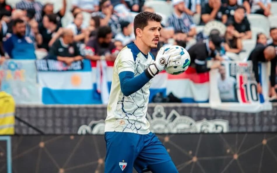 Vinícius Silvestre, goleiro do Fortaleza (Foto: Mateus Lotif/Fortaleza EC)